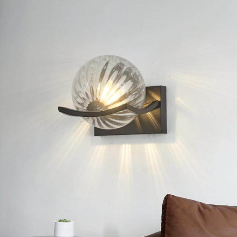 Modern LED Wall Lamp Glass