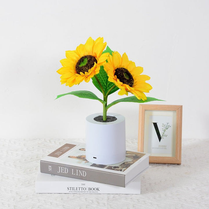 Sparkling Sunflower Lamp