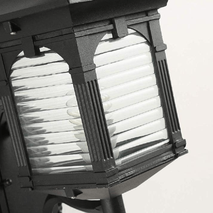 Antique Glass Wall Lamp