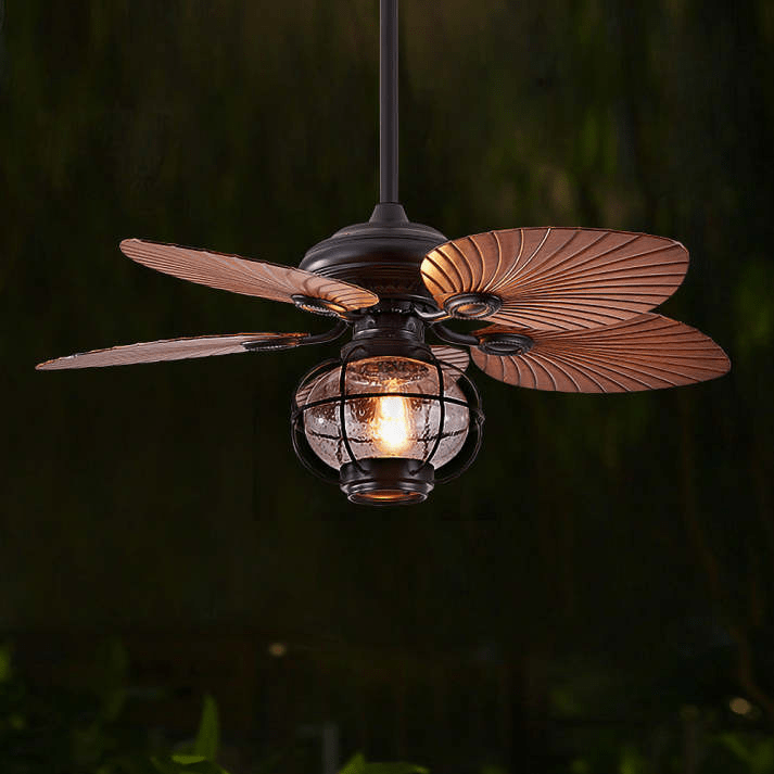 Black Vintage Creative Ceiling Fans